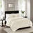 Reversible Quilt Set Cream Twin/Twin XL-124094853
