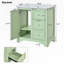 Ensemble de meuble-lavabo simple 29,96 po avec plateau en bois manufacturé Sumeet-1530399549