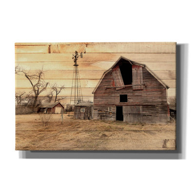 " Lost Farmstead On The Prairie 080 " by Gordon Semmens