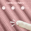 Tissu modulaire en velours côtelé de qualité supérieure antidérapant pour les salons