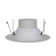 5/6" Brilli Wellness Lighting Bright Clean Antimicrobial Recessed Retrofit LED Fixture, White
