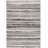 2’ X 3’ Blue Distressed Stripes Scatter Rug