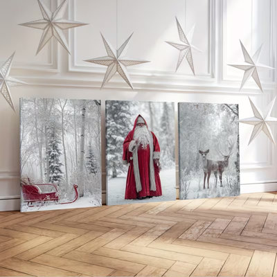 3 Piece Wrapped Canvas Print