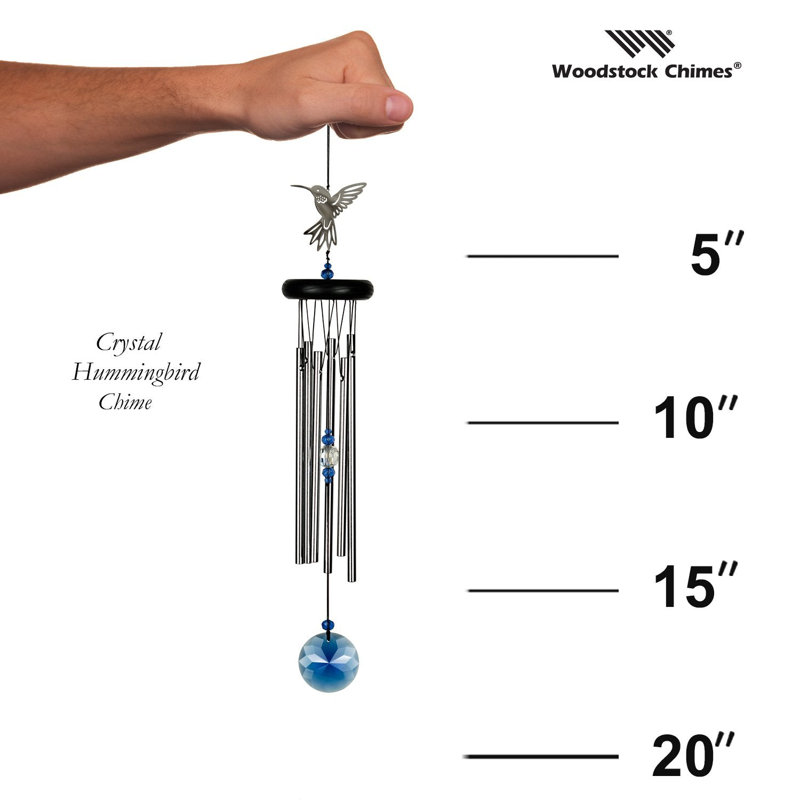 Carillon de cristal Hummingbird