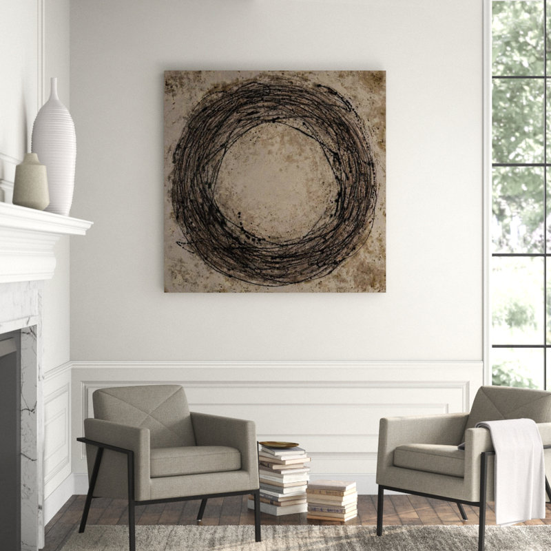 Hollow Sound Print by Beverly Fuller, Hand Painting Glass Coat