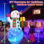 Bonhomme de neige de Noël gonflable