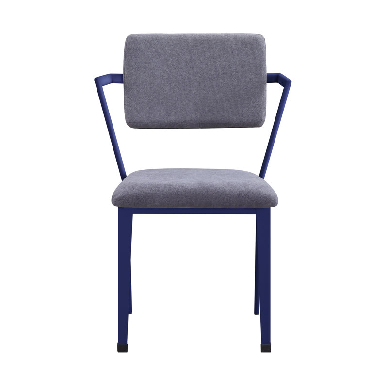 Fauteuil de bureau et tissu gris Cargo, Bleu