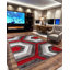 Tapis gris / rouge Lola-Mae-488171523