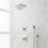 Vilamonte Pressure Balance Shower System with Hand Shower - Chrome