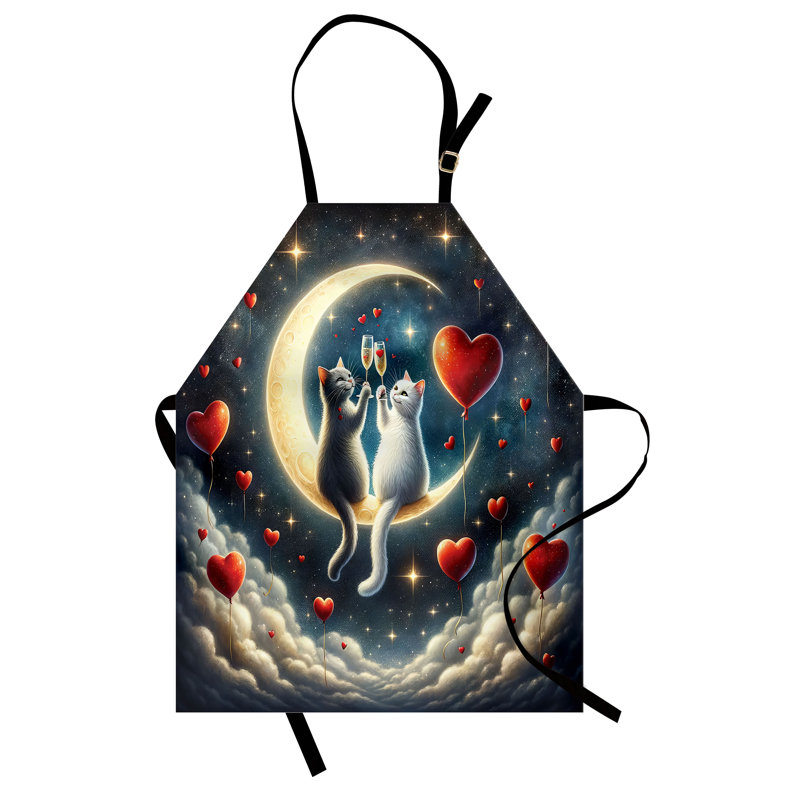 No Pattern Bib Apron