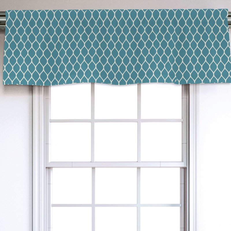 Sateen Ruffled Window Valance
