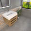 Finition du meuble-lavabo mural simple 24 po Jessica: noir lustré-72495716
