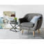 Table d'appoint décorative Espresso 23 x 23 x 20 po