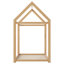Lit simple et lit en bois de pin - Mobilier de chambre à coucher de qualité au design fonctionnel et élégant