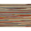 Abstract Area Rug in Orange/Beige