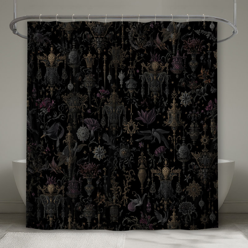 Rideaux de douche Ornate, L 70 po x H 72 po