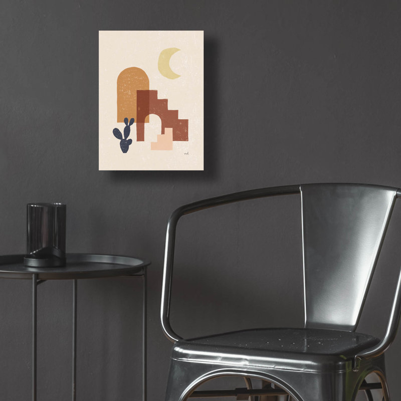 Ebern Designs 'Desert Arches 1' by Moira Hershey Acrylic Glass Wall Art, 16" H x 12" W x 0.13" D