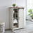 5 Drawers Dresser W/Sliding Barn Door-831258558