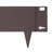 Steel Landscape Edging, 5 Packs 39 x 3 in Rust-Resistant Metal Landscape Edging-63957576