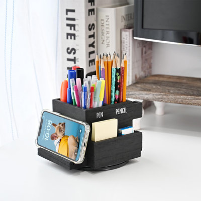360-degree Rotating Pen Holder