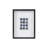 Indigo Shells Framed Sea Urchin Shadow Box Wall Décor