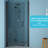 Fold Shower Door 30"W X 72"H, Matte Black. 1/4" Thick Tempered Glass. Water-, Space, Adjustable Bathroom Entrance Isolation Barrier Black 72"H Door. Interior Partition