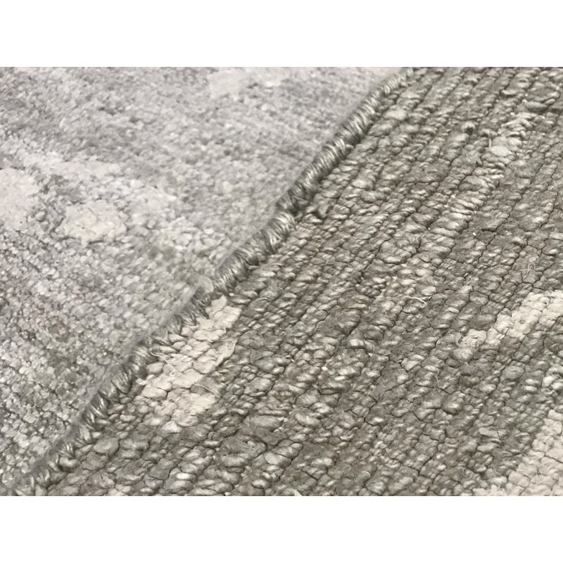 Wool Abstract Area Rug