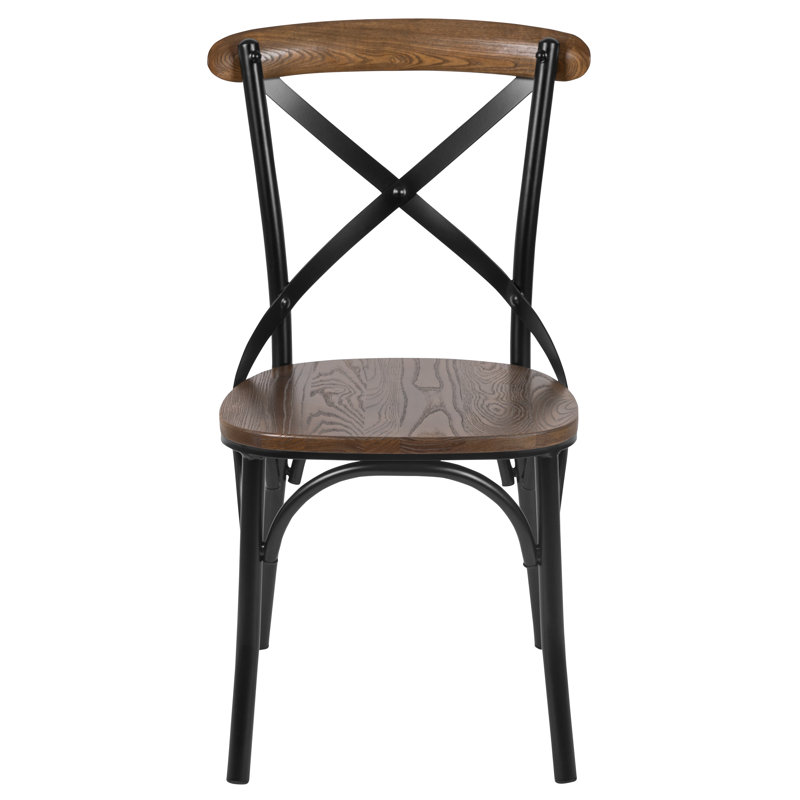 Lara 17.5'' H Ash Stacking Side Chair