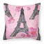  Coussin extérieur Fleurs et Tour Eiffel-377645491