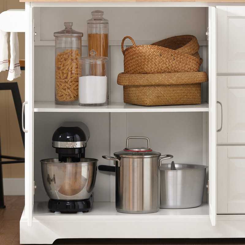 Norma Wood Kitchen Island