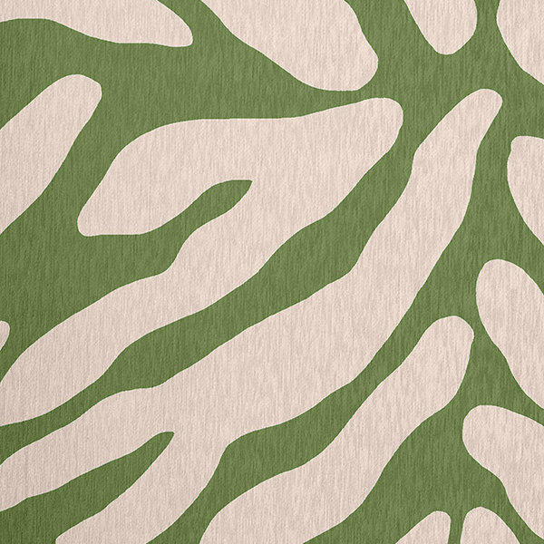 Cervin Chenille Animal Print Indoor Rug
