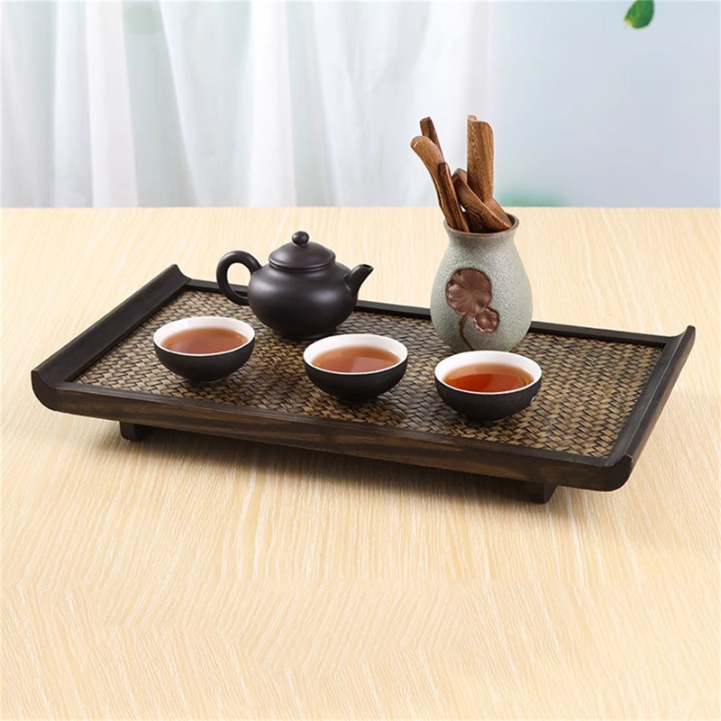 Rohnan Wood Tray, 1" H x 18.9" W x 11.02" D