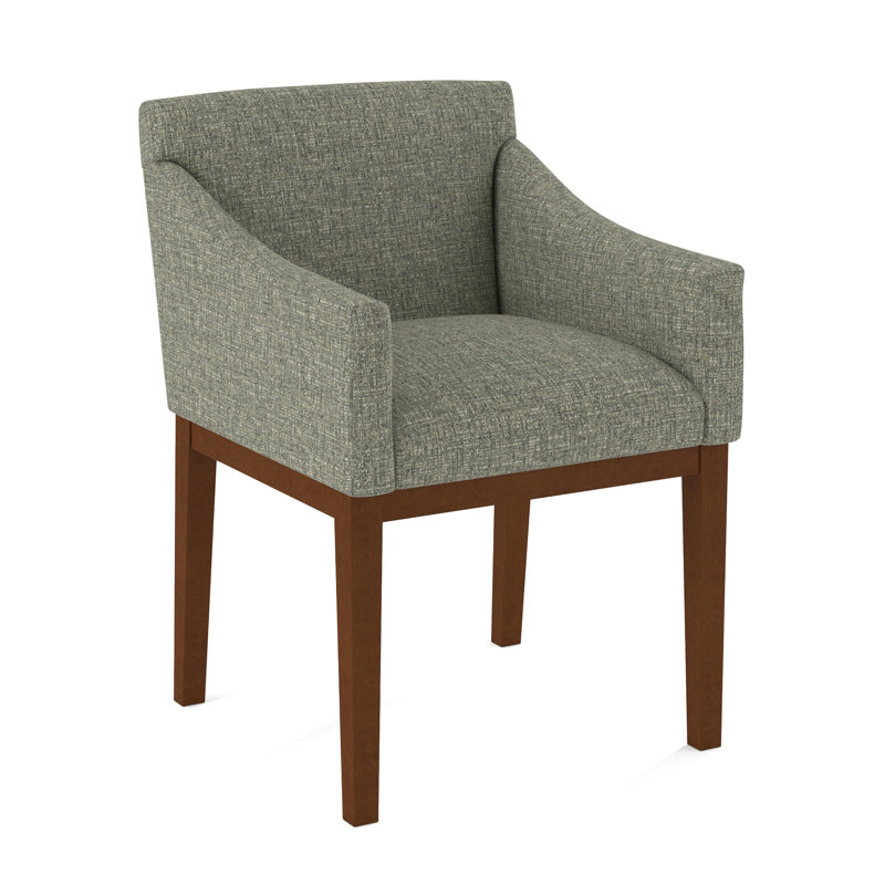 Upholstered Arm Chair, English Saddle, 61363-89