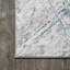 Tapis gris / turquoise Reider-502302525
