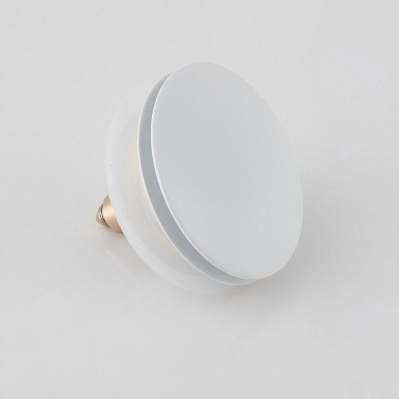 Mokleba Pop-Up Bathtub Drain Stopper Replacement Kit, White