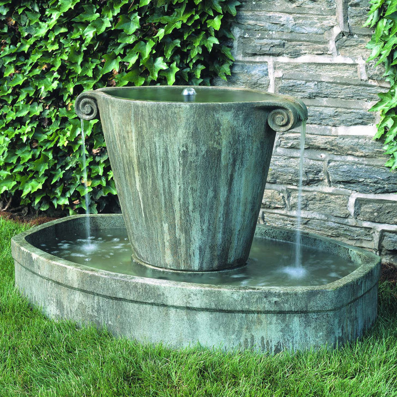 Anfora Fountain, Alpine Stone
