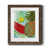 Papier, cadre noyer