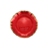 Baroque Handmade Glass Bread And Butter Plate