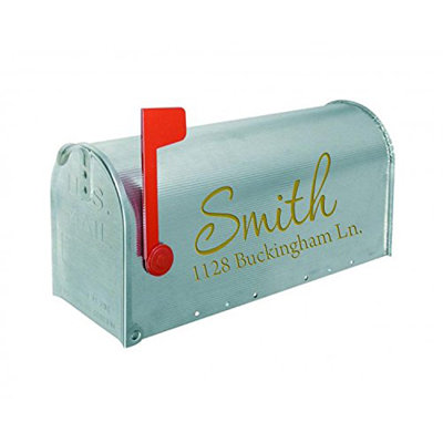 Autocollant d'adresse et de nom de boîte aux lettres