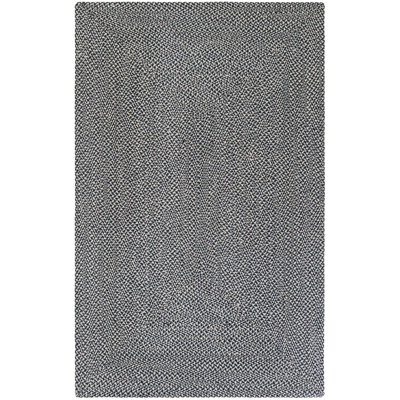 Tapis contemporain bleu Aideen