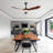New Model 52 Inch Black Ceiling Fans With Lights And Remote Control-999433363