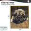 Cadre flottant Pug Soulful Portrait, conception de George Dyachenko-758347934-758347932