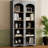 Free Standing 5 Tier Bookshelves, Bookcases Set Of 2, Farmhouse Two-Tone Storage Cabinet With Adjustable Shelves, Modern 72H Kitchen Pantry Cabinet For Living Room, Home Office-537057787