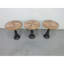Table ronde élégante en bois au motif raffiné pour la maison - Apporte du cachet à votre décor