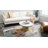 Dews Washable Abstract Indoor Rug-1884237820