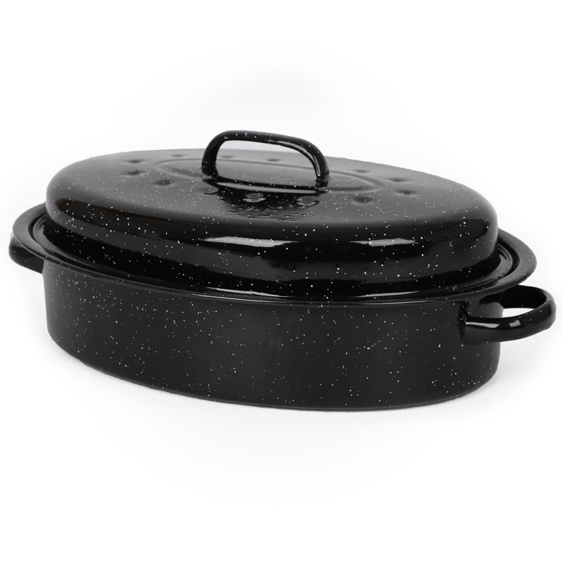 VonShef Non-Stick Stainless Steel Roasting Pan