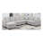 Sectional Sofa, LIGHTGREY
