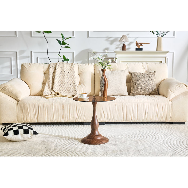 Petite table d'appoint en métal