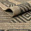 Abani Rugs Magdaleno PAT140A Outdoor Grey Beige Geometric Area Rug-1410864942
