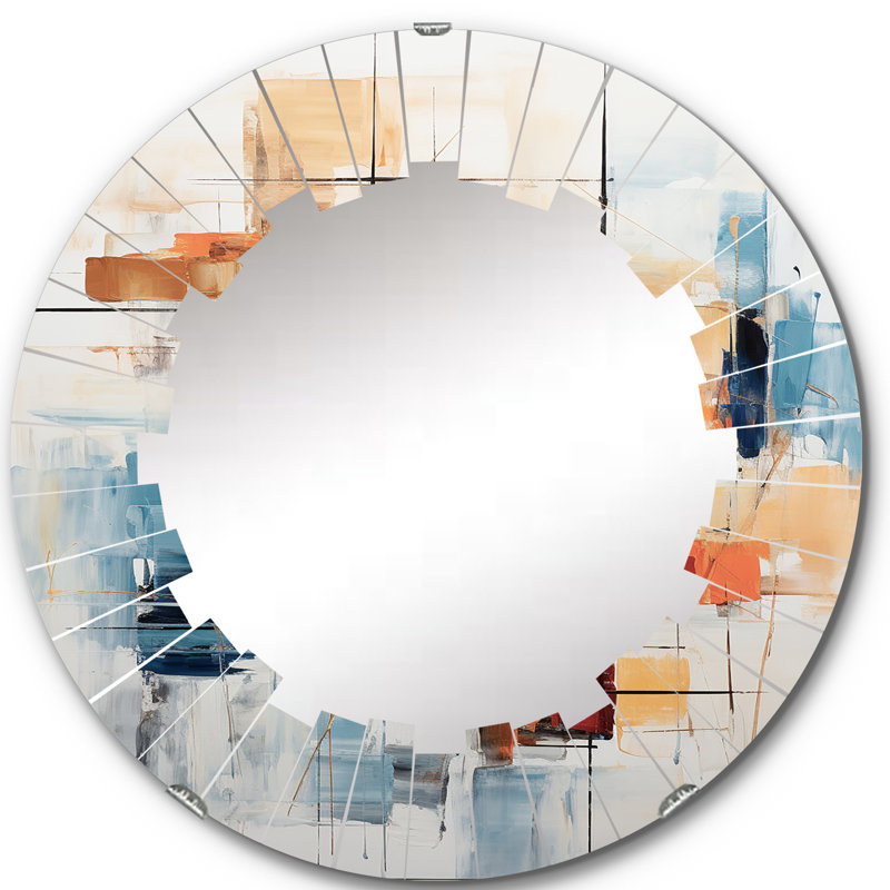 Naxos Circle Mirror, 24" x 24"